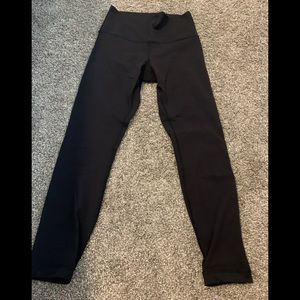Lululemon black wonder unders